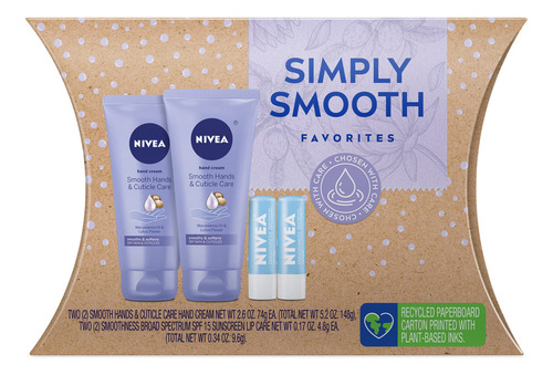 Nivea Simply Smooth - Juego De Regalo De Crema De Manos Niv.