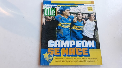 Olé. Boca Campeón Apertura 2003. Excelente Estado 