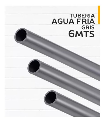 Tuberia Alta Presion Agua Fria Pvc Junt Sold Pavco De 1 1/2 
