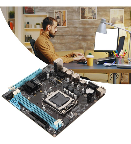 Placa Base Lga 1155 Cpu Socket Desktop, H61 Atx 2 X 8gb Ddr3