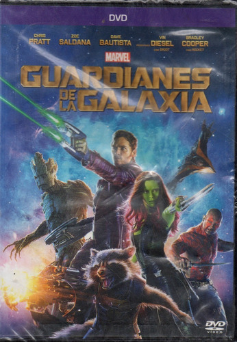 Guardianes De La Galaxia - Dvd Nuevo Original Cerr. - Mcbmi