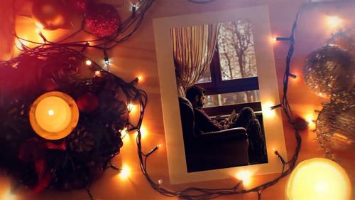 Projeto Editável Adobe Premiere Natal, Christmas Slideshow
