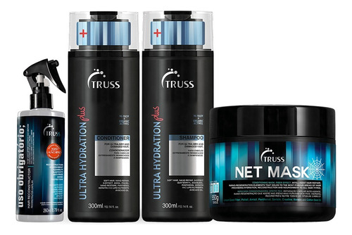 Truss Shampoo Condi Ultra Hydration Plus + Mascara + Fluido