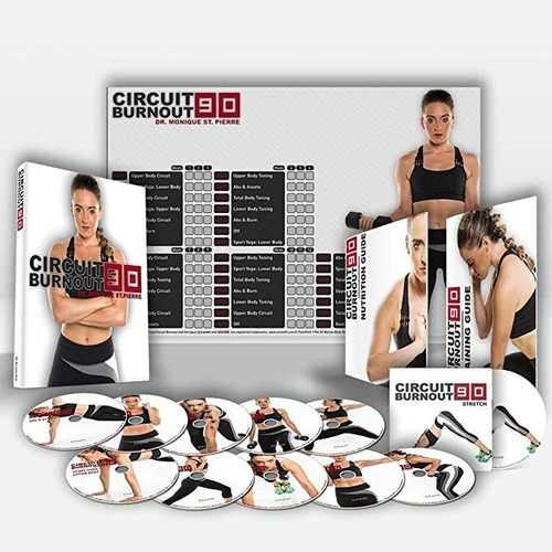 Circuito Burnout 90: 90 Programa Del Entrenamiento Dvd Con 1