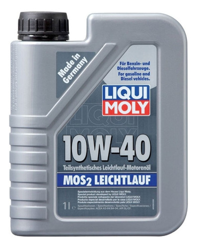 Aceite para motor Liqui Moly semi-sintético 10W-40 para autos, pickups & suv de 1 unidad