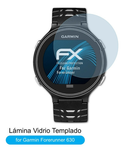 Lámina Vidrio Templado Para Smartwatch Garmin Forerunner 630