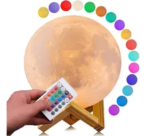 Comprar Lampara Luna Lampara Velador Lampara Escritorio Lampara 3d