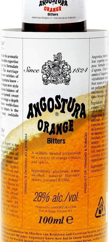 Bitter Aromatic Laranja 100ml Original Angostura