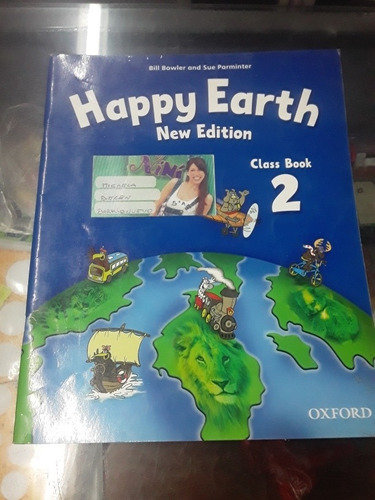 Happy Earth 2 Class Book - New Edition Oxford 