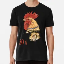 Comprar Remera Divertido Gallo Punk Rockero - Punk Algodon Premium