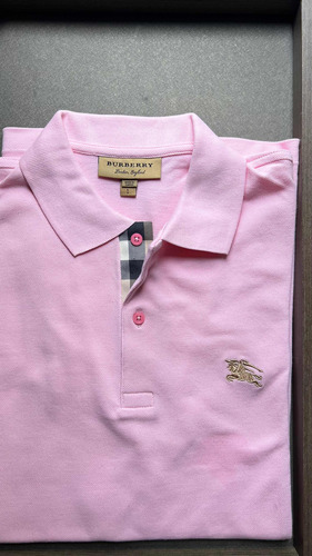 Polo Burberry Rosa