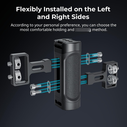 Manija Lateral Smallrig Para Mini Cámara Nato Modelo 1/4-20 Color