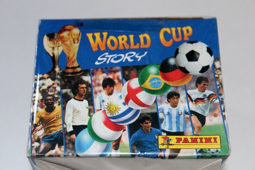 Caja Sellada Barajitas World Cup Story 1990 Perfecto Estado