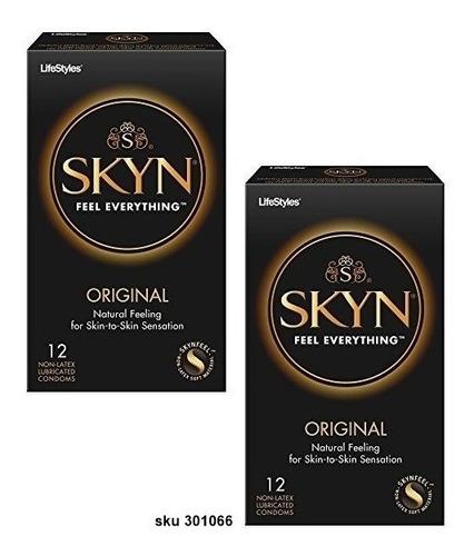 Lifestyles Skyn Lubricados No Latex 24 Condones W01