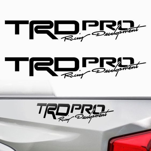 Calco Vinilo Toyota Trd Pro Racing Elegi Tu Color