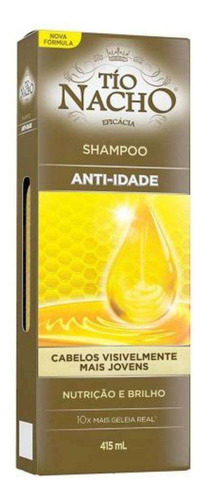Shampoo Tio Nacho Antiqueda Anti Idade Geleia Real 415ml