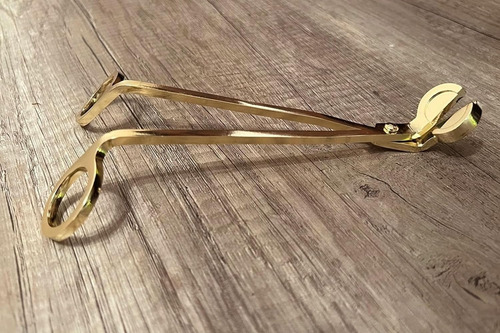 Accesorios Para Velas Recortadora De Mechas, Latón Brillante