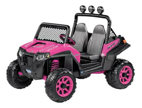 Camioneta a batería para niños Peg Perego Polaris Rzr 900  color rosa 120V-127V