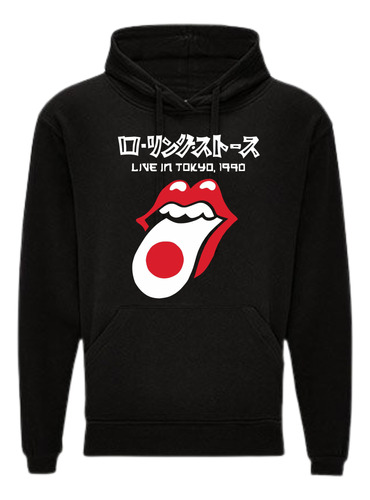 Buzo The Rolling Stones Live In Tokyo Algodon Frizado