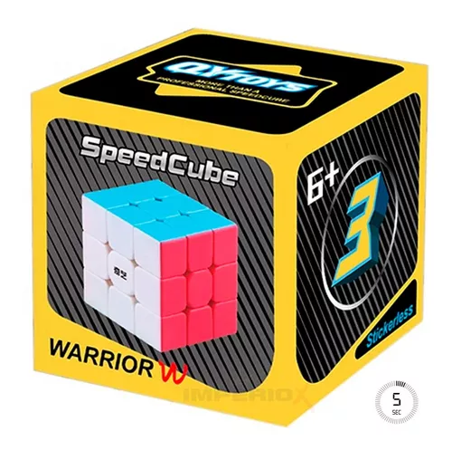 Cubo Mágico Profissional 3x3x3 Warrior S ORIGINAL