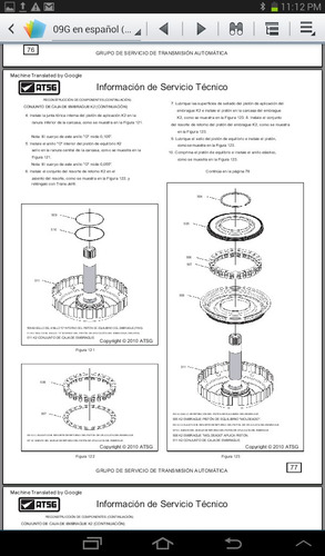Manual Para Transmisión Automática Bora, Passat 09g Español (Usado)