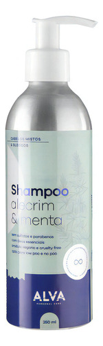 Shampoo Cabelos Mistos E Oleos Alva HipoalergĂȘnico Vegano