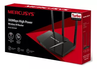 Router Rompe Muro 330hp Mercusys 7dbi 300mbp Familia Tp Link