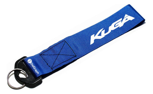 Llavero Cinta 20 X 4 Cm Ford Kuga Azul Francia