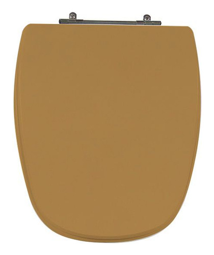 Tapa de inodoro de poliéster, modelo Venice Deca, color: beige, castor
