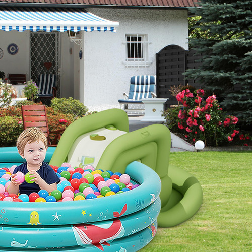 Tobogán De Piscina Tobogán De Natación Inflable Accesorio Re