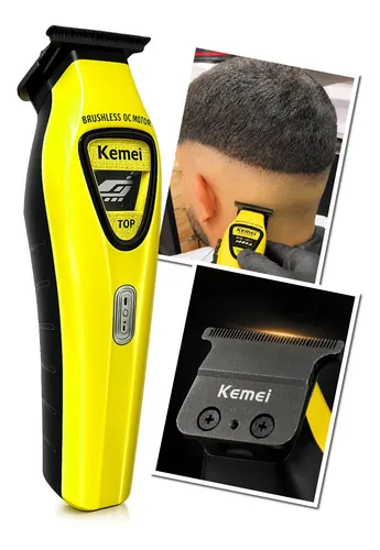 Maquininha Acabamento Bruta Potente Motor Brushless Novidade Amarelo 127/220v