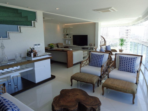 Imagem 7 de 30 de Cobertura Com 5 Dormitórios À Venda, 390 M² Por R$ 3.700.000,00 - Enseada - Guarujá/sp - Co0330