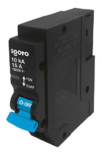 Interruptor Termomagnetico 50a 1 Polo Axo Light In1005