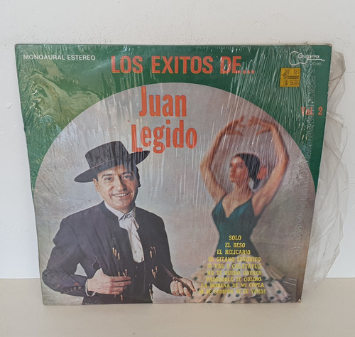 Lp Los Éxitos De... Juan Legido (Usado)