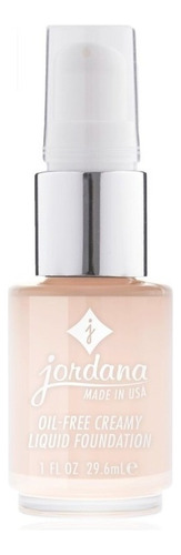 Creamy Liquid Foundation With Pump Jordana Maquillaje Tono 1 Natural