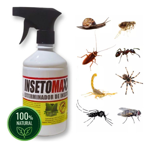 Inseticida Mata Barata Formiga Cupim 100% Natural Insetomax