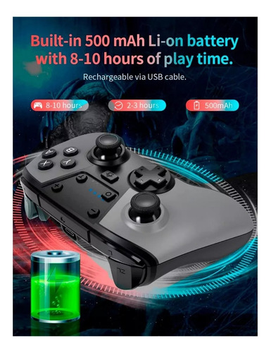 Mando Pro Controller Para Nintendo Switch Pc Android