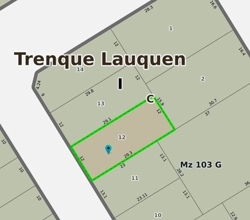 Imagen 2 de 2 de Lote En Venta En Sector Sur De #trenquelauquen