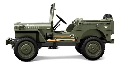 Auto A Control Remoto 1941 Jeep Willys 1/10 Rc 4x4 C8815
