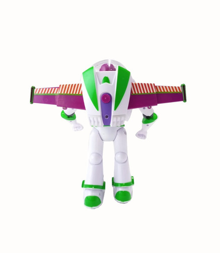 Imagen 2 de 4 de Figura De Acción Buzz Lightyear Con Alas Luz Y Sonido