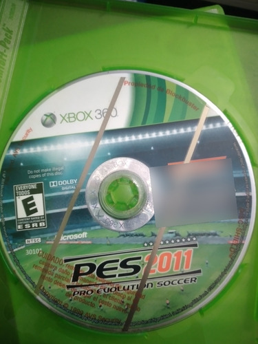 Pes 2011 Xbox 360 (solo Disco)