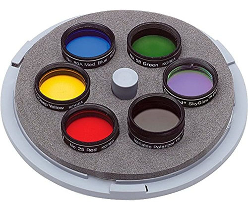 Orion 5590 Deluxe Hada Del 1.25inch Ocular Juego De Filtros