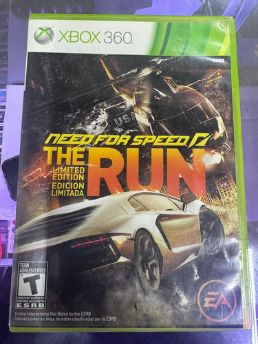 Need For Speed: The Run - Xbox 360 Original (Usado)