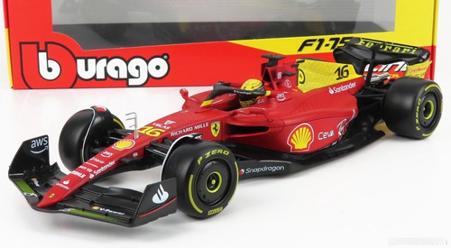 Ferrari, F1-75 #16,2022 Charles Leclerc,75th Gp Italia, 1:18