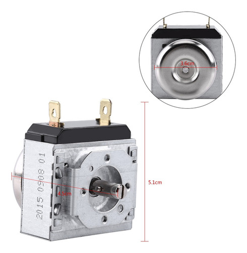 Temporizador De 1 A 60 Minutos Para Horno Microondas