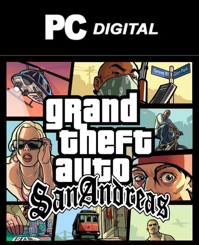 Gta San Andreas / Grand Theft Auto / Pc Español Digital