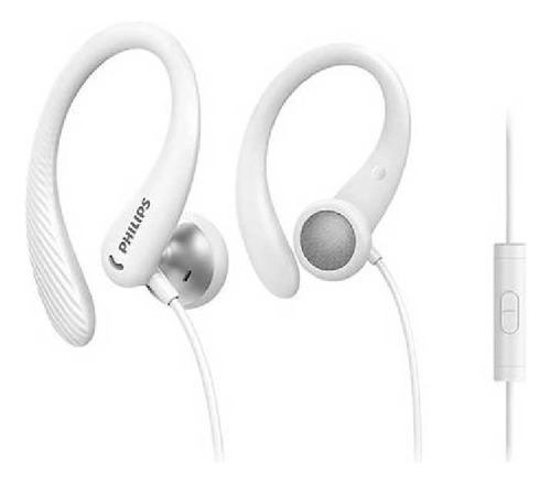 Auriculares In Ear Deportivos Blancos Philips - Mosca