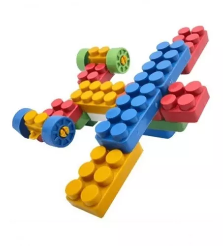 BLOCO DE MONTAR PINOS TOYS COM 300 PEÇAS : : Brinquedos e Jogos