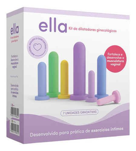 Ditalador Obstetria 7 Cones Tamanhos Diferentes Feminino
