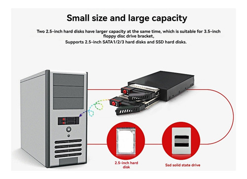 Caixa De Disco Rígido Ssd Laptap De 2,5 Polegadas Usb 3.0 In